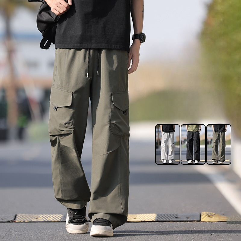 American Hip Hop Joggers Cargo - Jogger Sweatpants Men reseña y precio