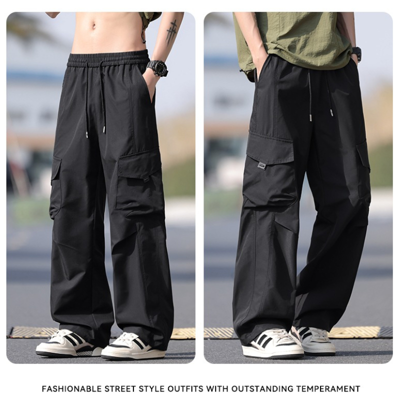 American Hip Hop Joggers Cargo - Jogger Sweatpants Men reseña y precio