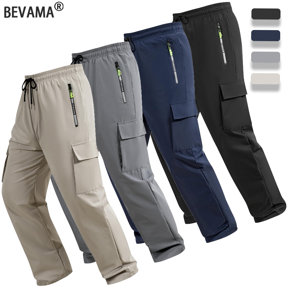 Spring Autumn Men's Cargo Pant - Jogger Sweatpants Men reseña y precio