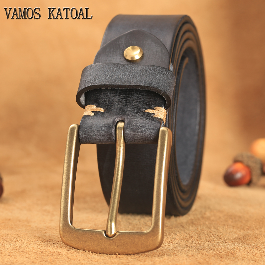 Genuine leather Belt Men Handm - Leather Belt Braided reseña y precio