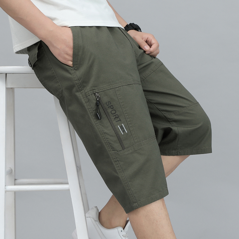 Mens Cargo Shorts Knee Pants Z - Jogger Sweatpants Men reseña y precio