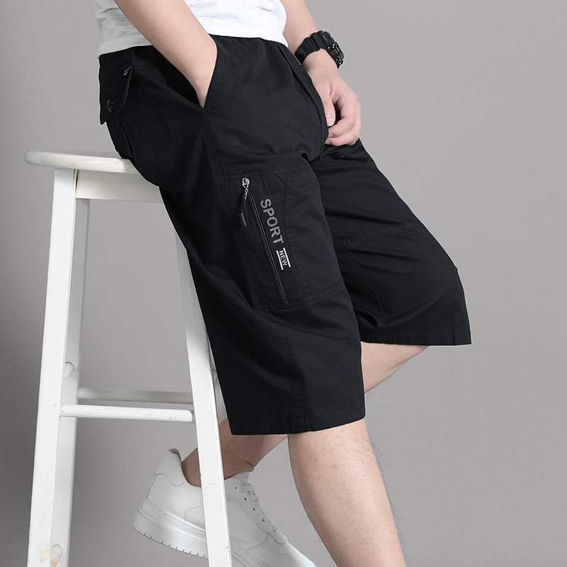 Mens Cargo Shorts Knee Pants Z - Jogger Sweatpants Men reseña y precio