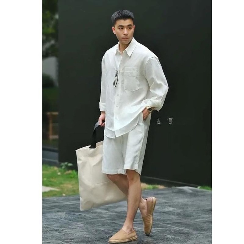 Summer Casual Set Lyocell Line - Mens Fashion Casual 2026 reseña y precio