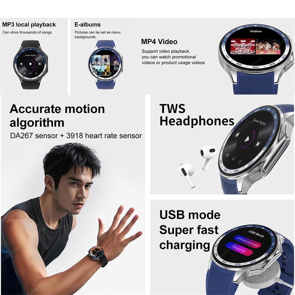 1.43 AMOLED Smart Watch 3D Sur - Men'S Fashion X reseña y precio