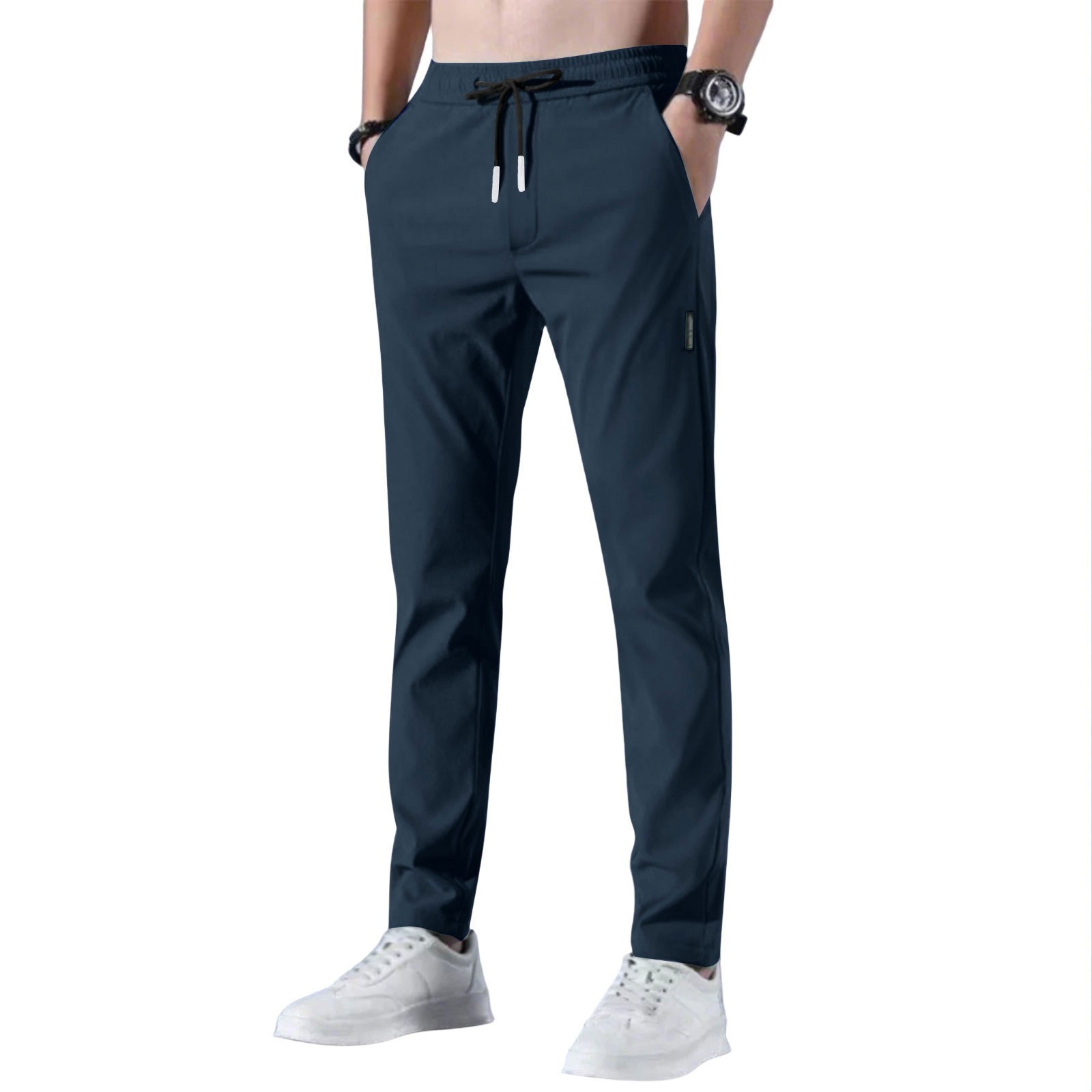 Men'S Loose Trousers Summer Sl - Men Fashion Korean Style reseña y precio