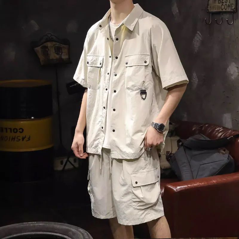 No Logo Khaki Man Sets Fashion - Men'S Fashion Essentials 2025 reseña y precio