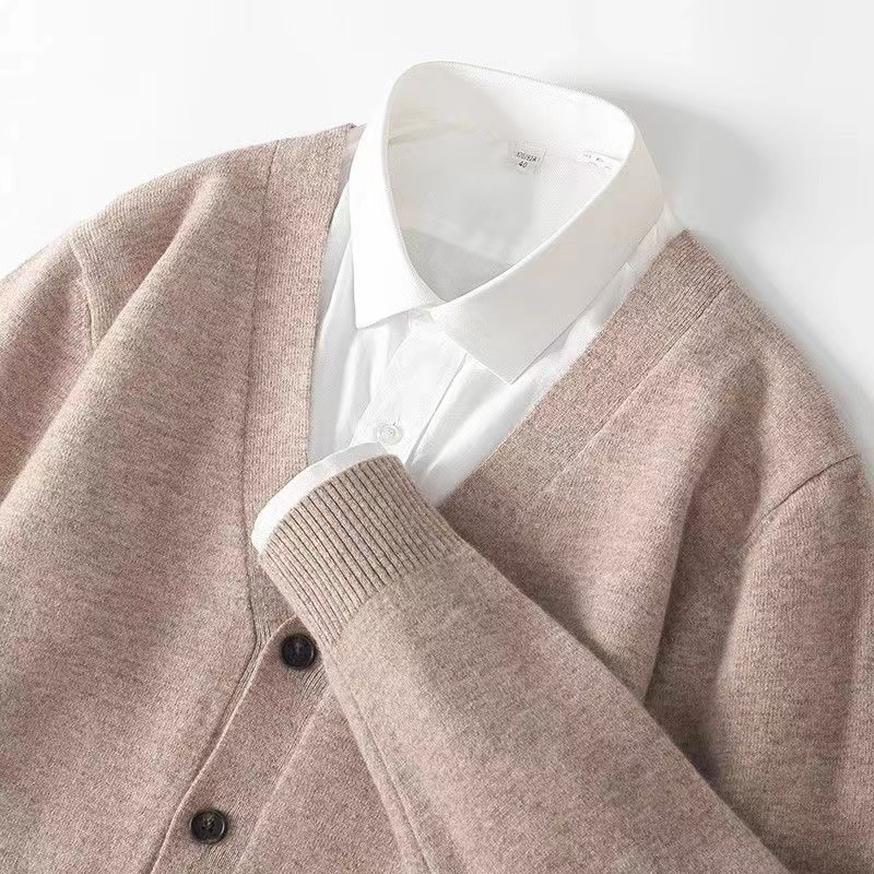 2024 Autumn/Winter New Men's B - Men'S Fashion V Neck Sweater reseña y precio