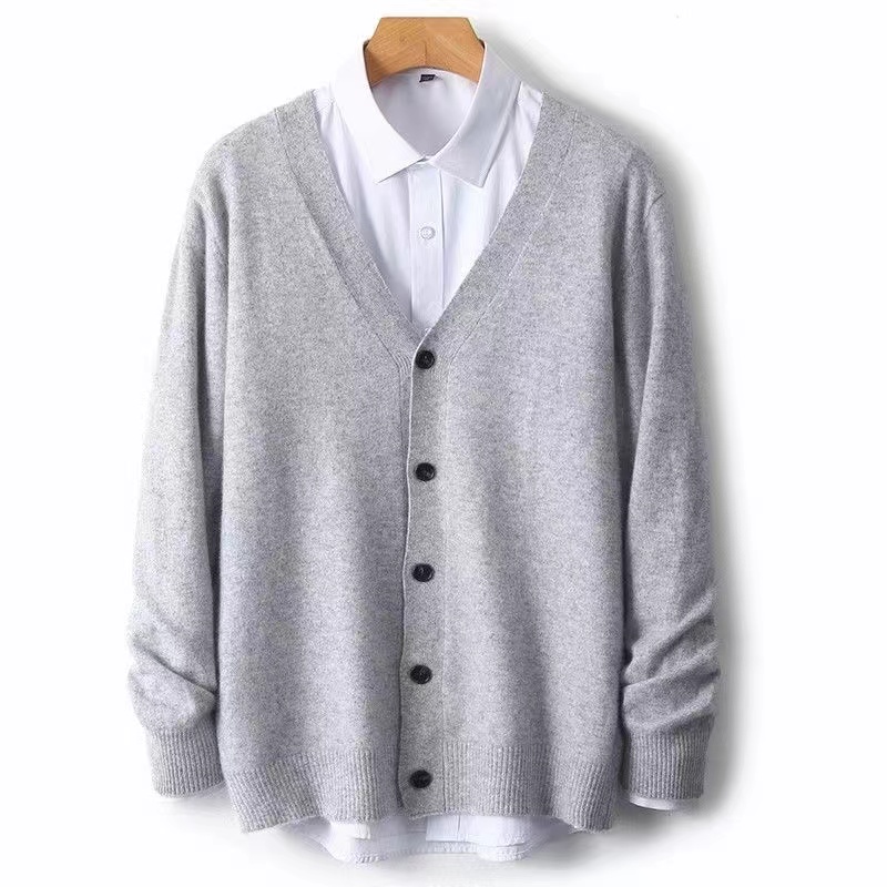 2024 Autumn/Winter New Men's B - Men'S Fashion V Neck Sweater reseña y precio