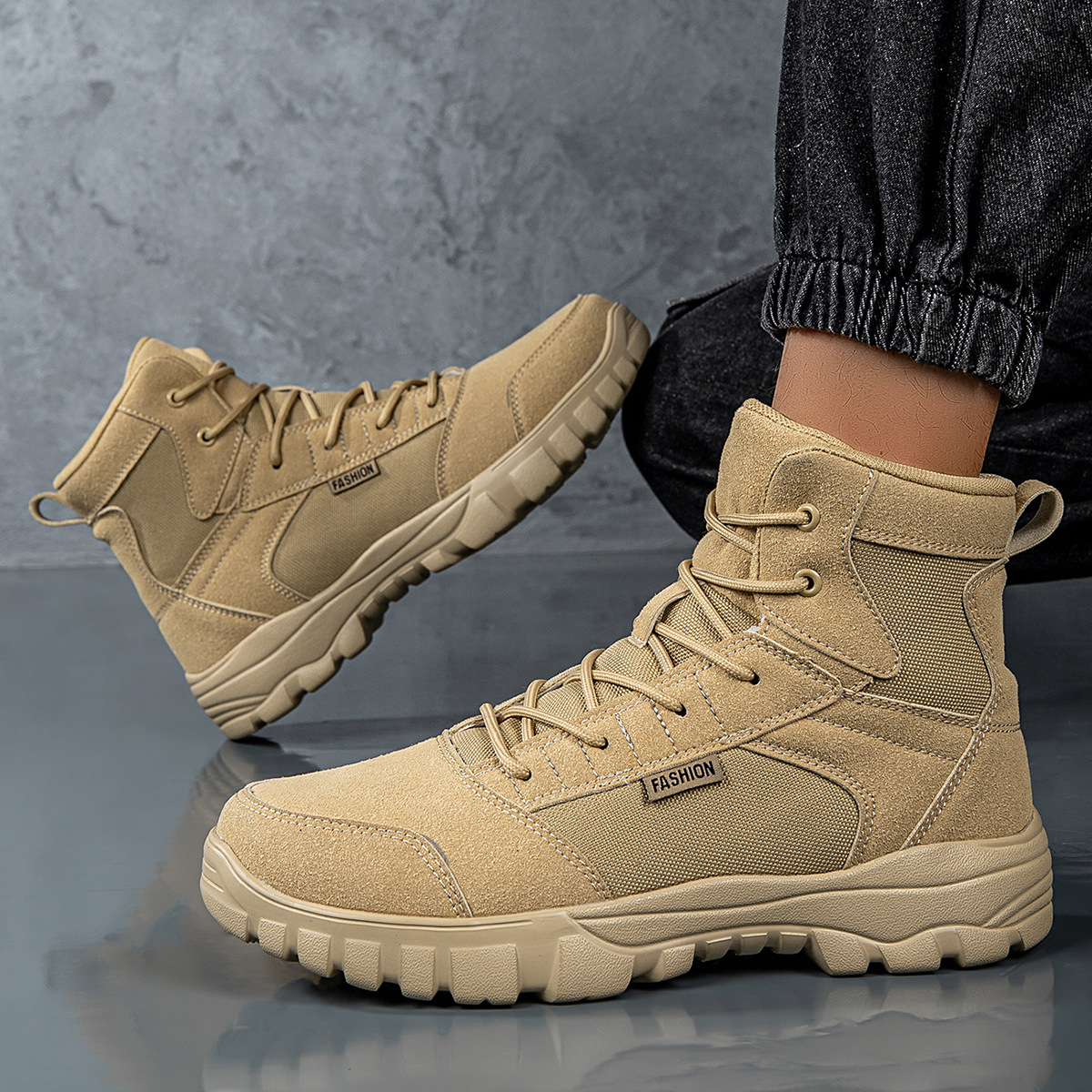 Men's shoes autumn and winter  - Men'S Fashion Hiking Boots reseña y precio