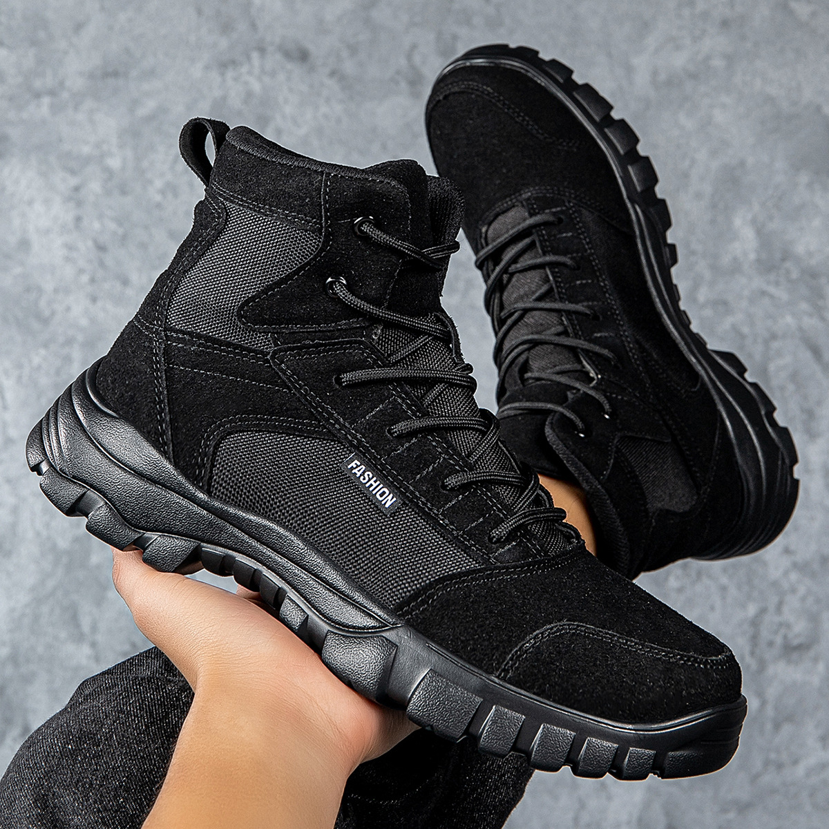 Men's shoes autumn and winter  - Men'S Fashion Hiking Boots reseña y precio