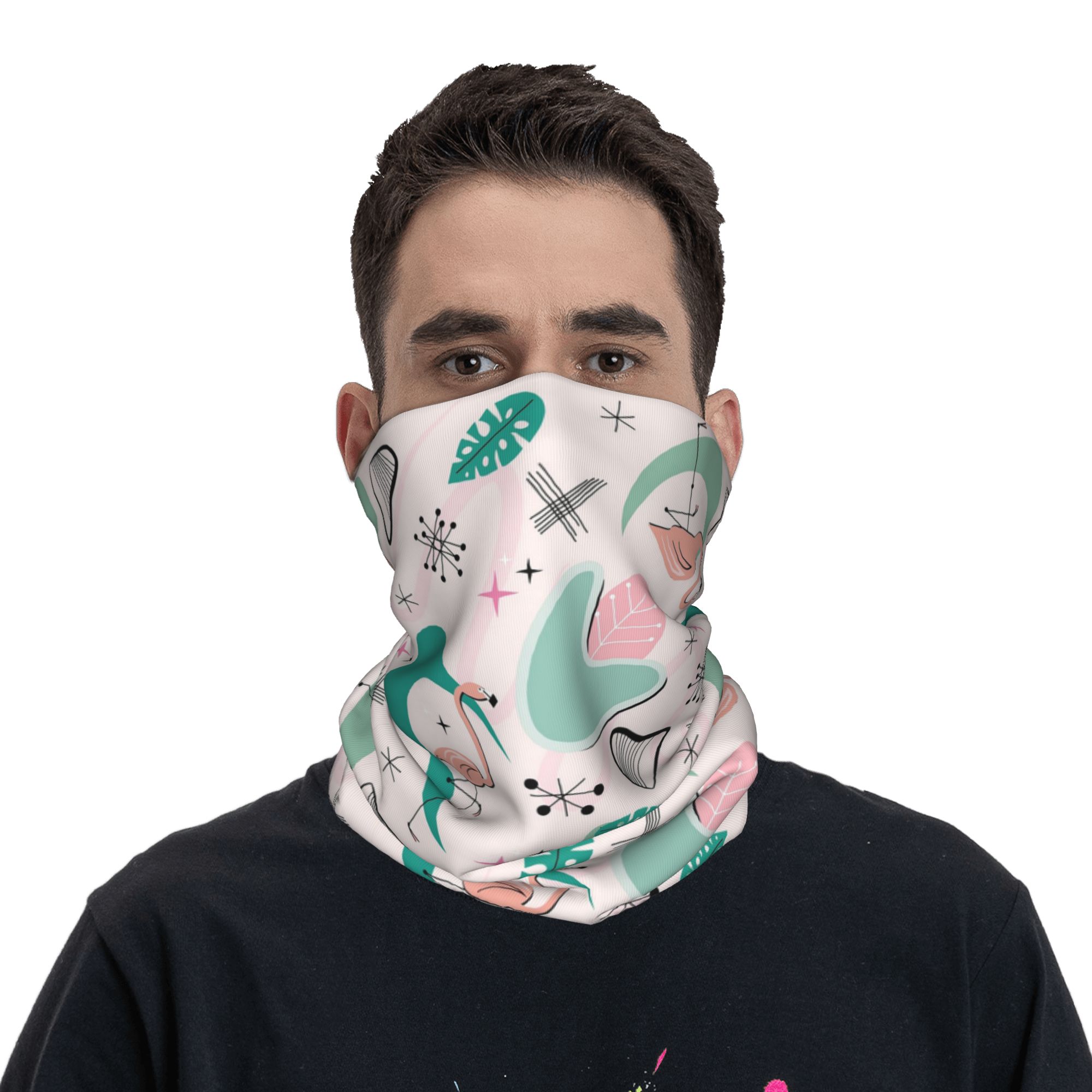 Atomic 50s Flamingo Bandana Ne - Mens Fashion In The 50S reseña y precio