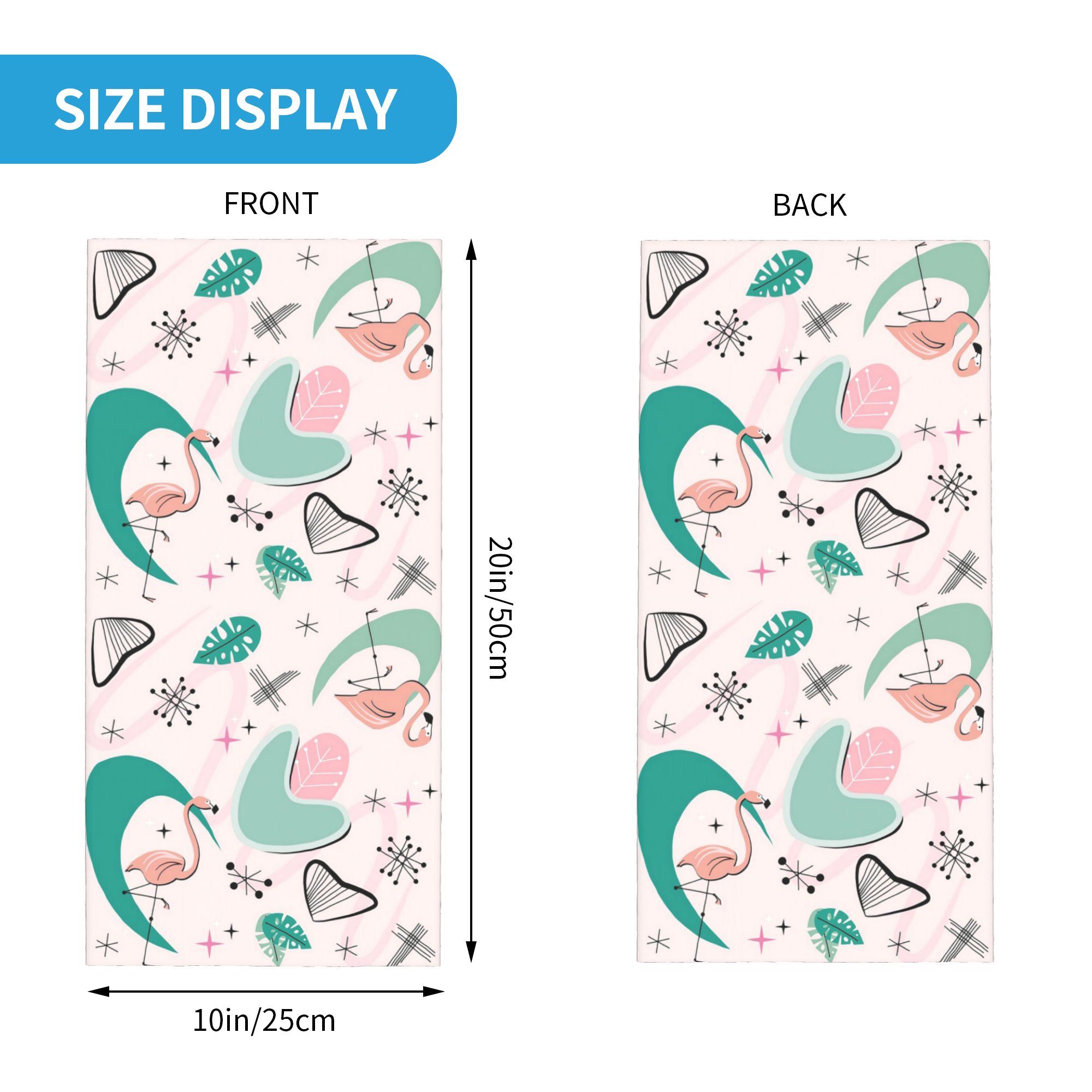 Atomic 50s Flamingo Bandana Ne - Mens Fashion In The 50S reseña y precio