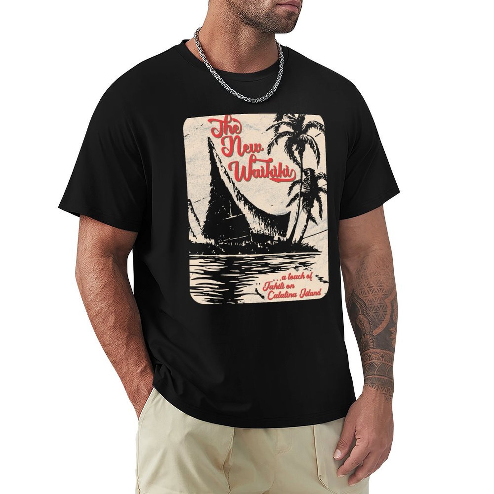 New Waikiki / Tiki Bar / Hawai - Mens Fashion In The 50S reseña y precio