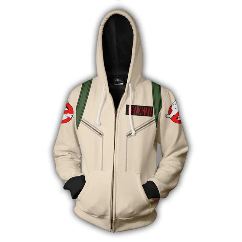 Fashion Ghost busters Zip up H - Jacket Mens Fashion reseña y precio