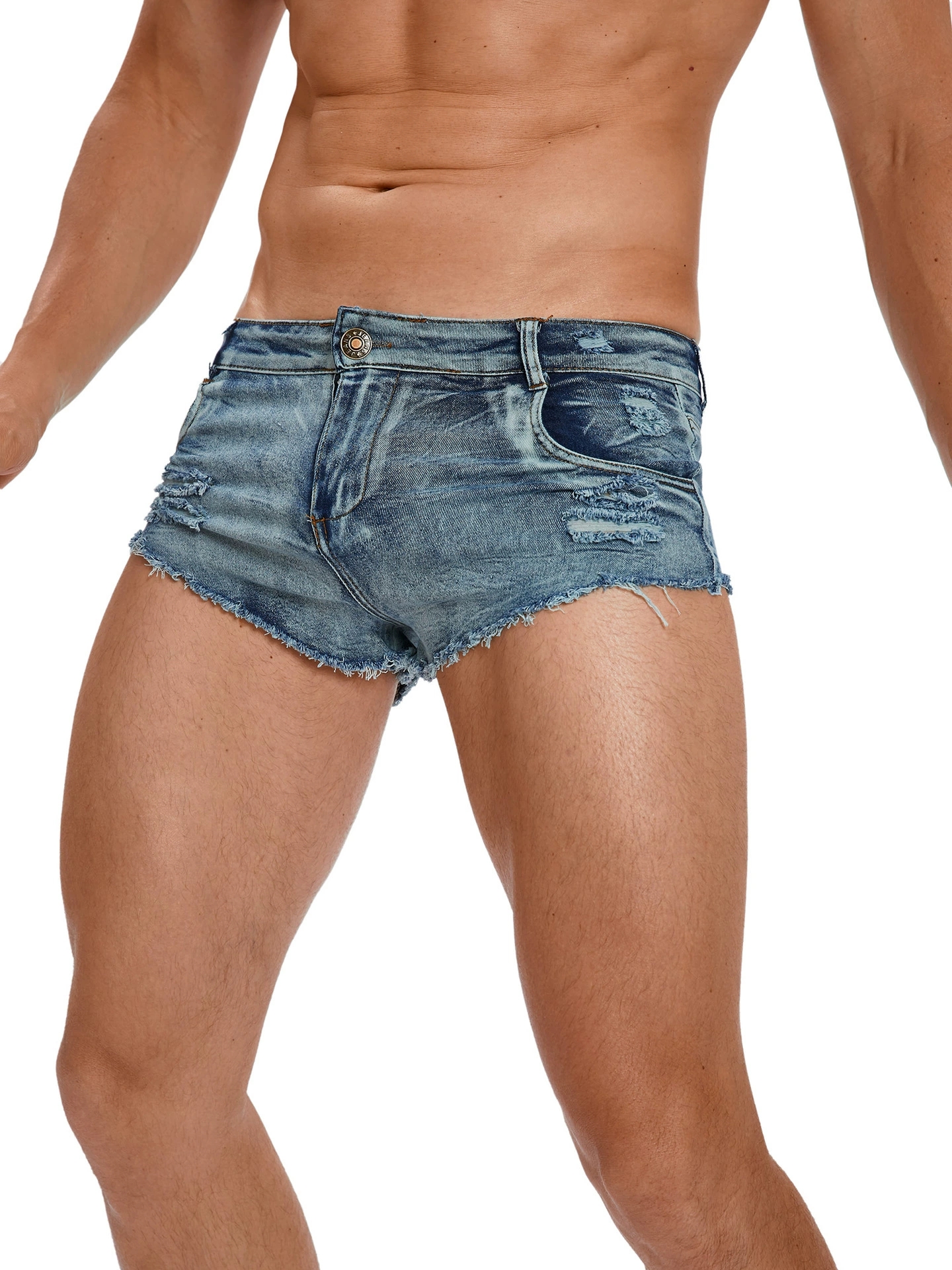 Men's Tight Low Waist Jeans Sh - Jeans Pants Fashion Men reseña y precio