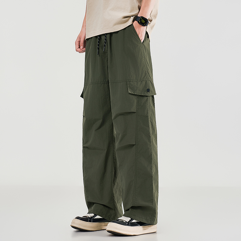 Summer Men's Workwear Wide Leg - Jogger Sweatpants Men reseña y precio