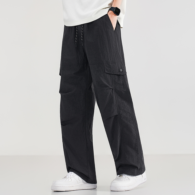 Summer Men's Workwear Wide Leg - Jogger Sweatpants Men reseña y precio