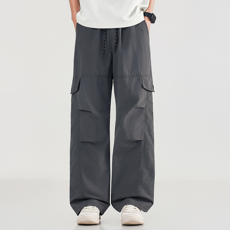 Summer Men's Workwear Wide Leg - Jogger Sweatpants Men reseña y precio