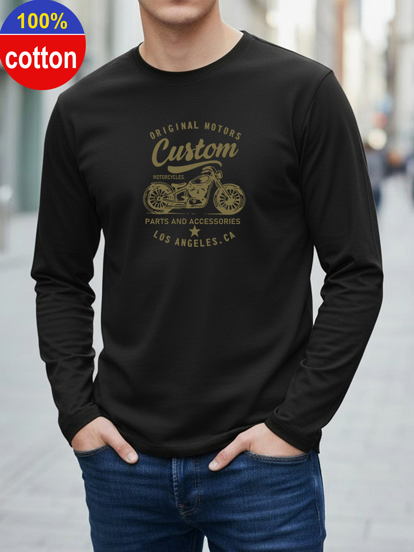 100% pure cotton men's long sl - Men'S Fashion Trends 2025 reseña y precio