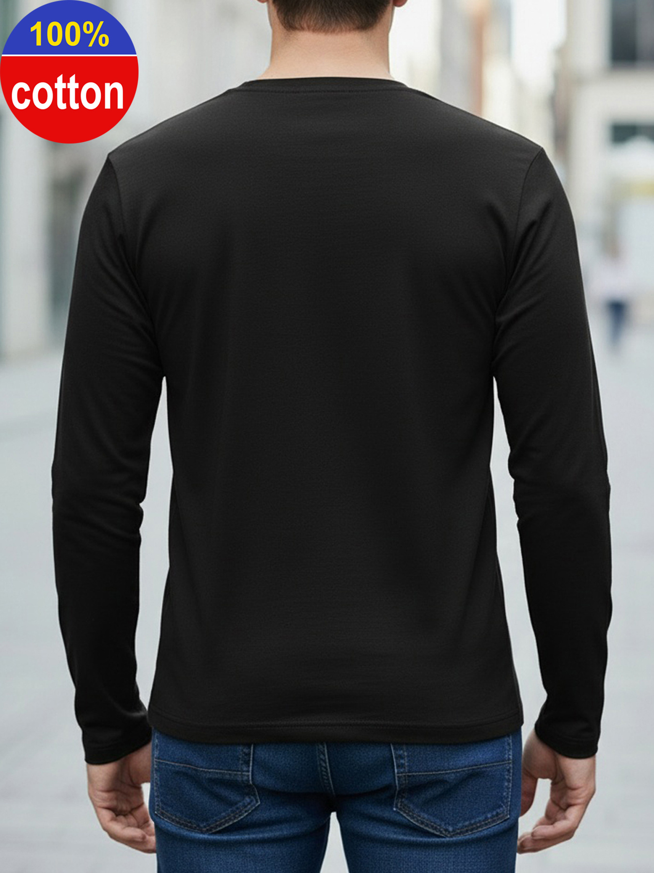 100% pure cotton men's long sl - Men'S Fashion Trends 2025 reseña y precio