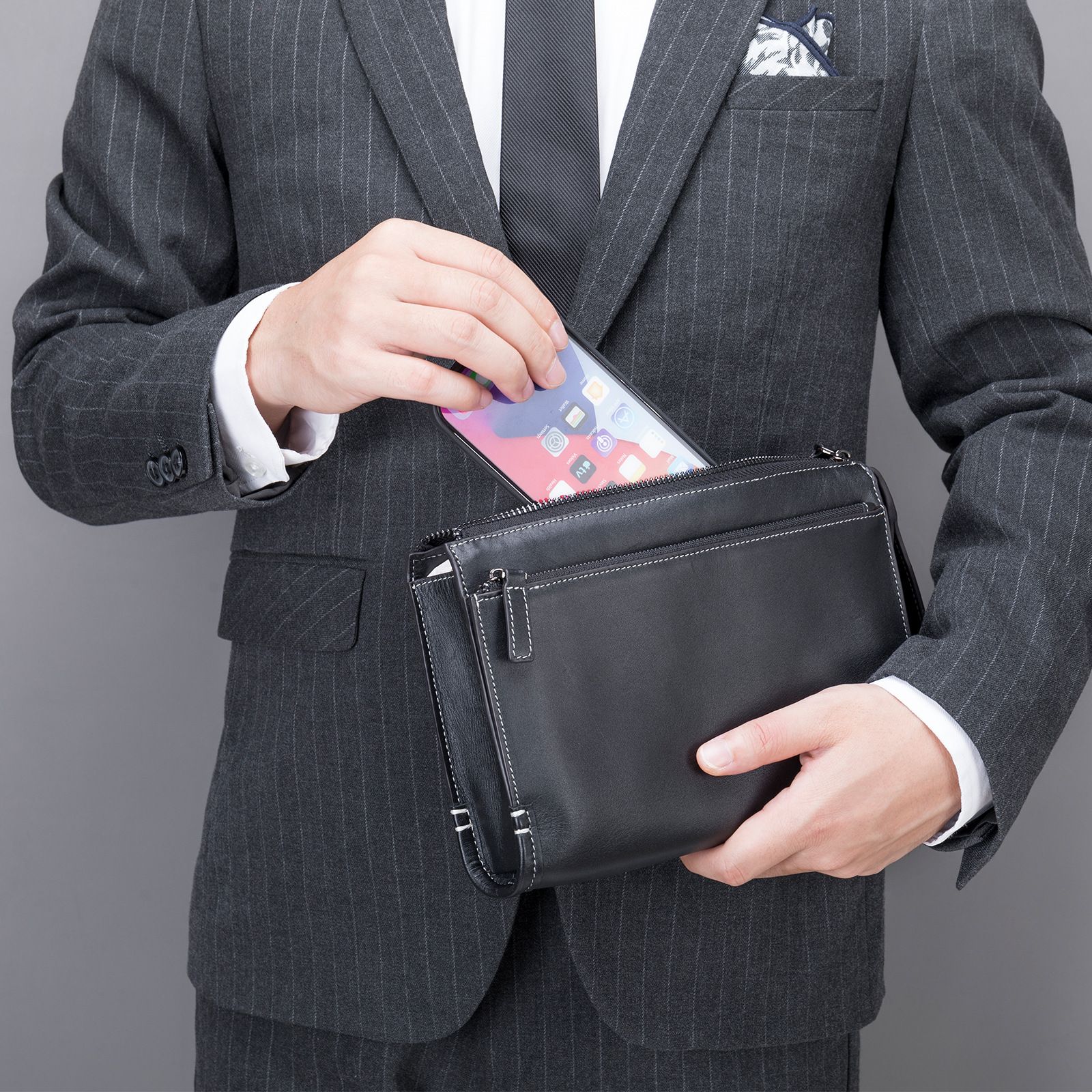 Fashionable Genuine Leather Ha - Men Fashion Korean Style reseña y precio