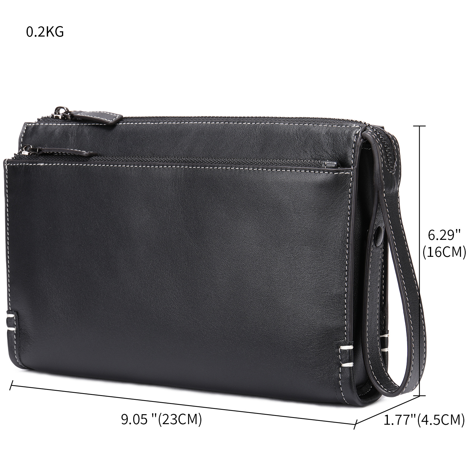 Fashionable Genuine Leather Ha - Men Fashion Korean Style reseña y precio