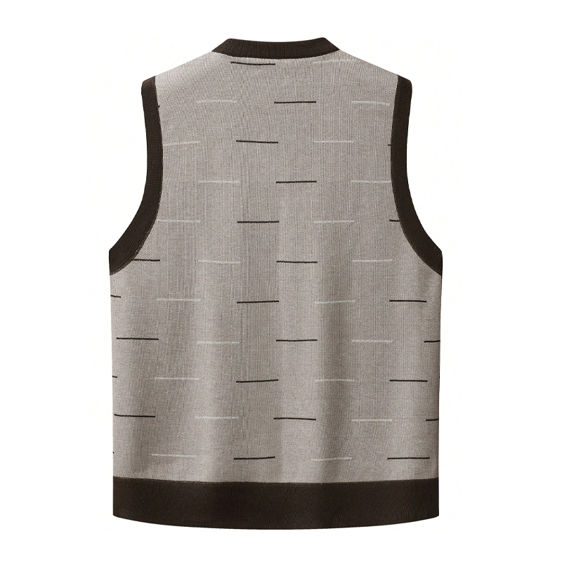 2026 Men's Knit Vest V-Neck Fa - Men'S Fashion V Neck Sweater reseña y precio