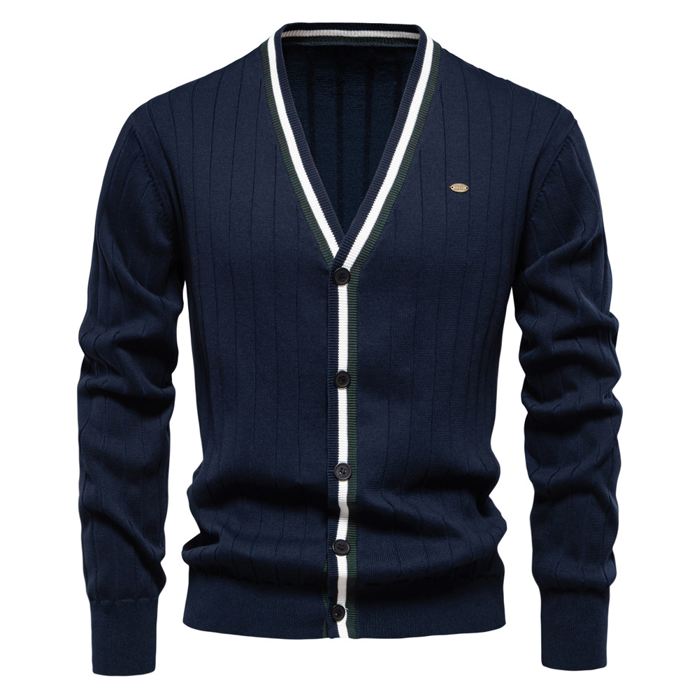 2026 New Fashion Autumn Winter - Men'S Fashion V Neck Sweater reseña y precio