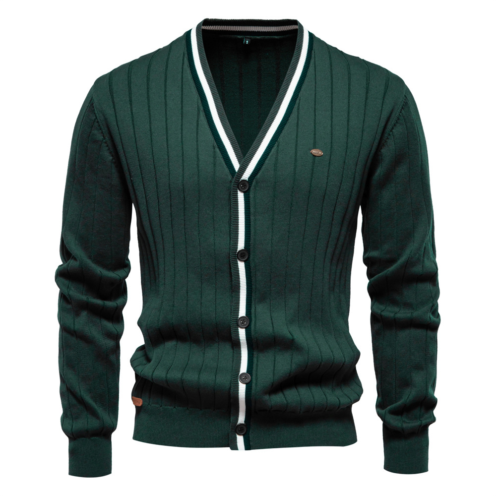2026 New Fashion Autumn Winter - Men'S Fashion V Neck Sweater reseña y precio