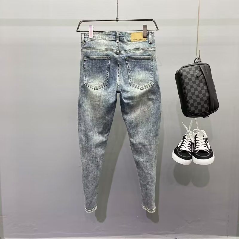 New 2025 High Quality Vintage  - Skinny Jeans Ripped reseña y precio
