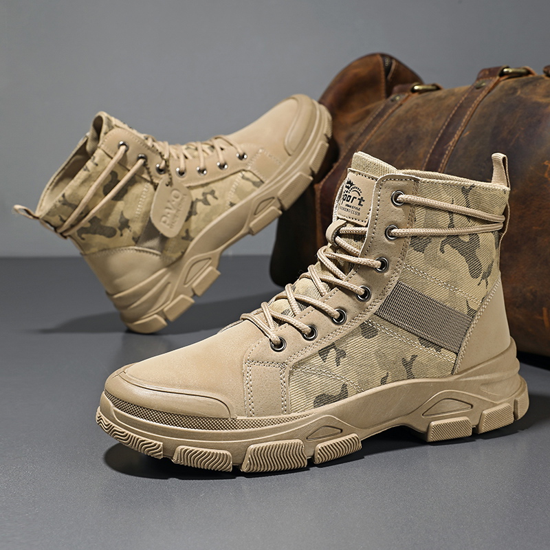High-top classic men's boots w - Men'S Fashion Hiking Boots reseña y precio