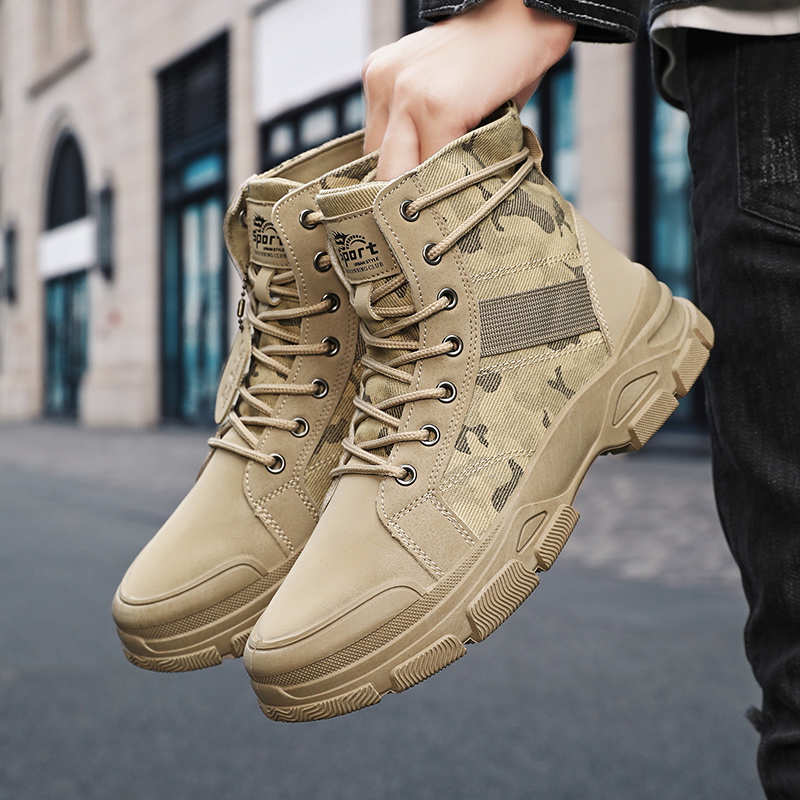 High-top classic men's boots w - Men'S Fashion Hiking Boots reseña y precio