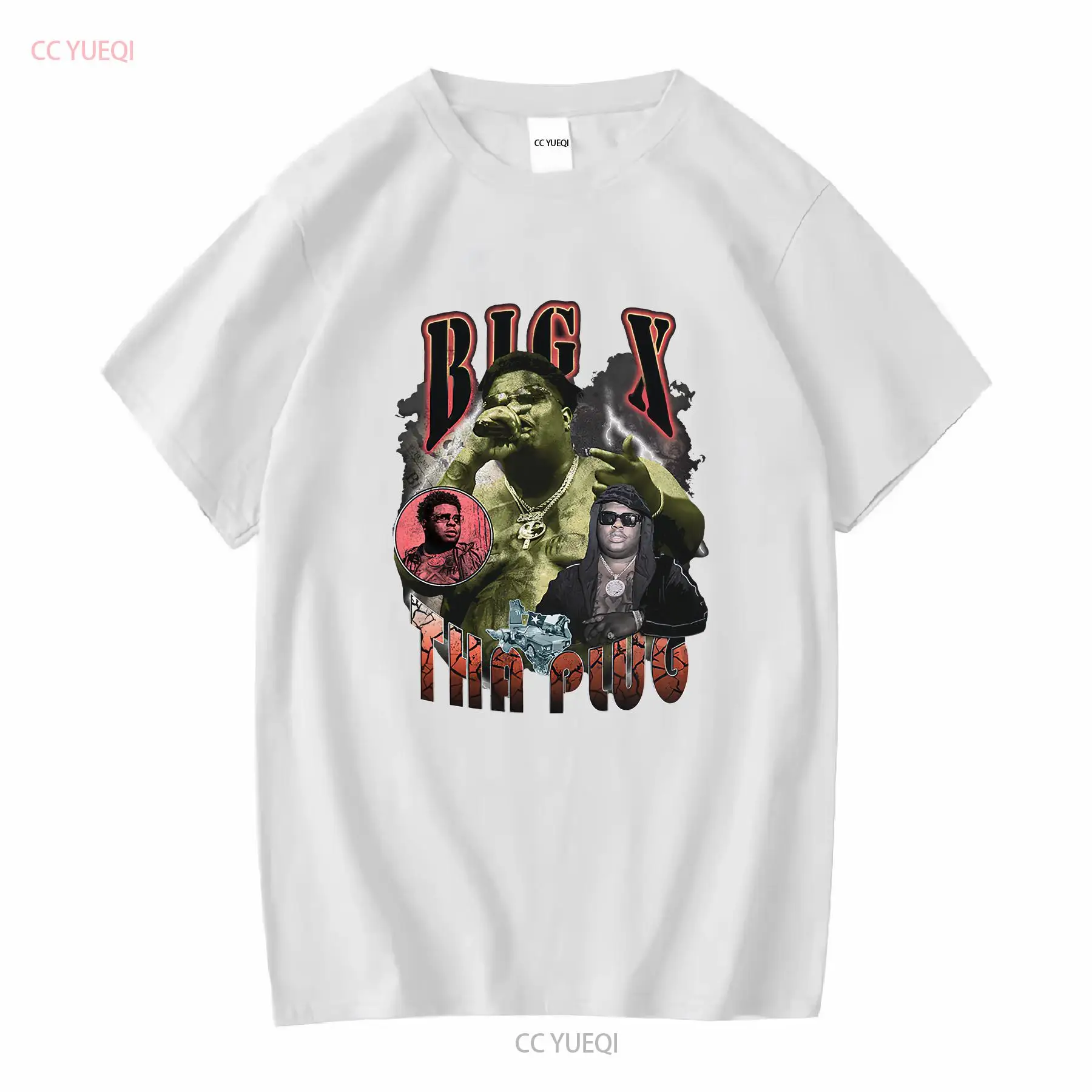 BIG X THA plug texas rap T Shi - Men'S Fashion X reseña y precio