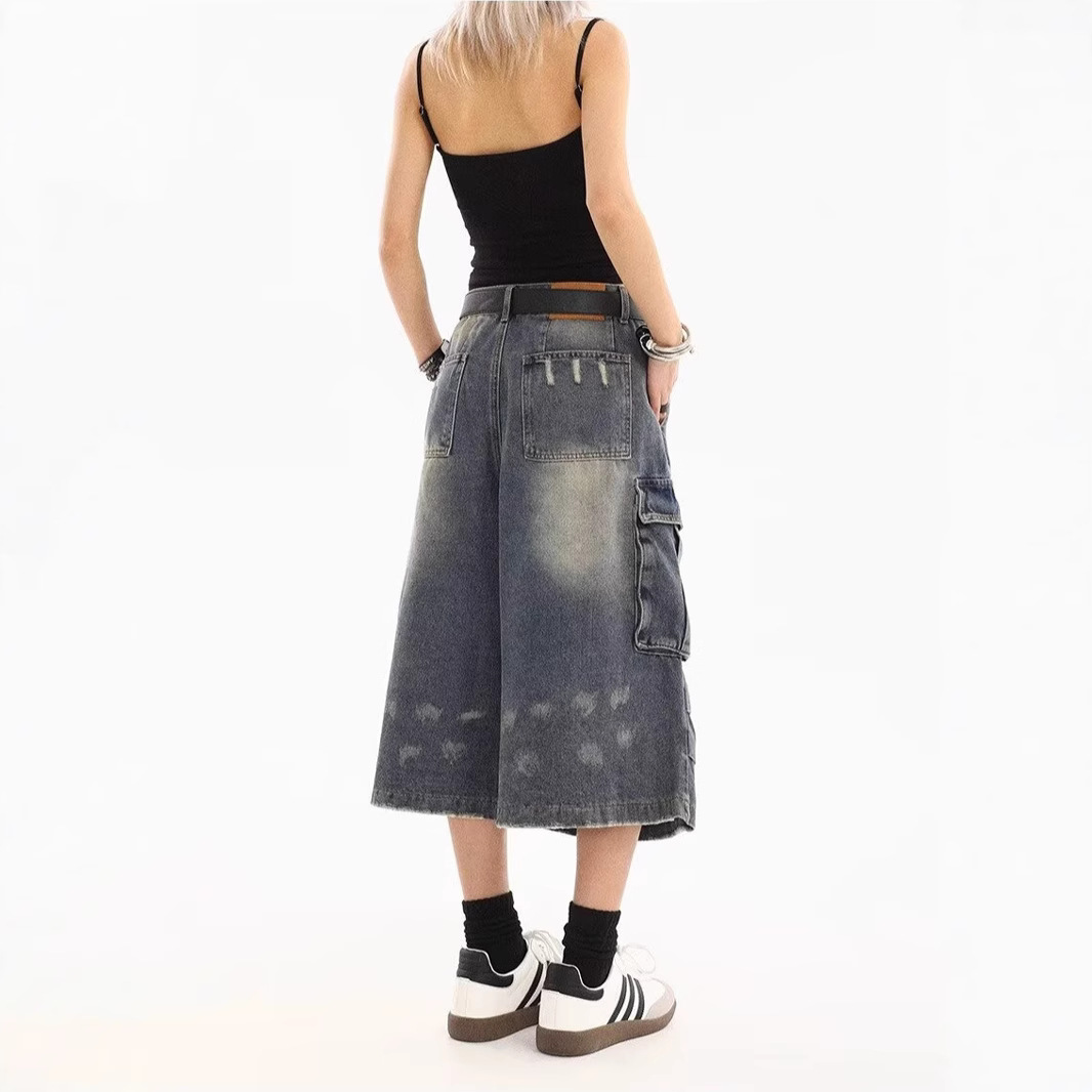 2026 New Plus Size Washed Spla - Jeans Pants Fashion Men reseña y precio