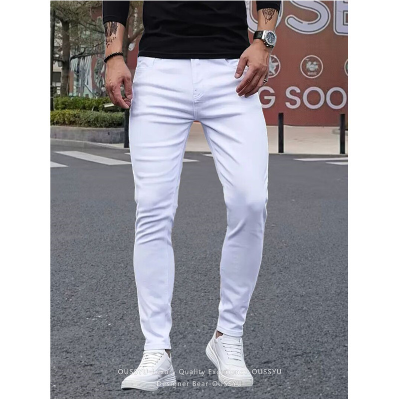 2026 New Spring Summer Men's W - Skinny Jeans Ripped reseña y precio