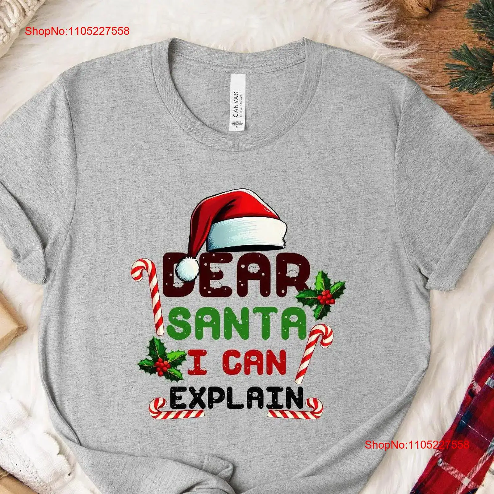Dear Santa I Can Explain T shi - Men'S Fashion Explained reseña y precio