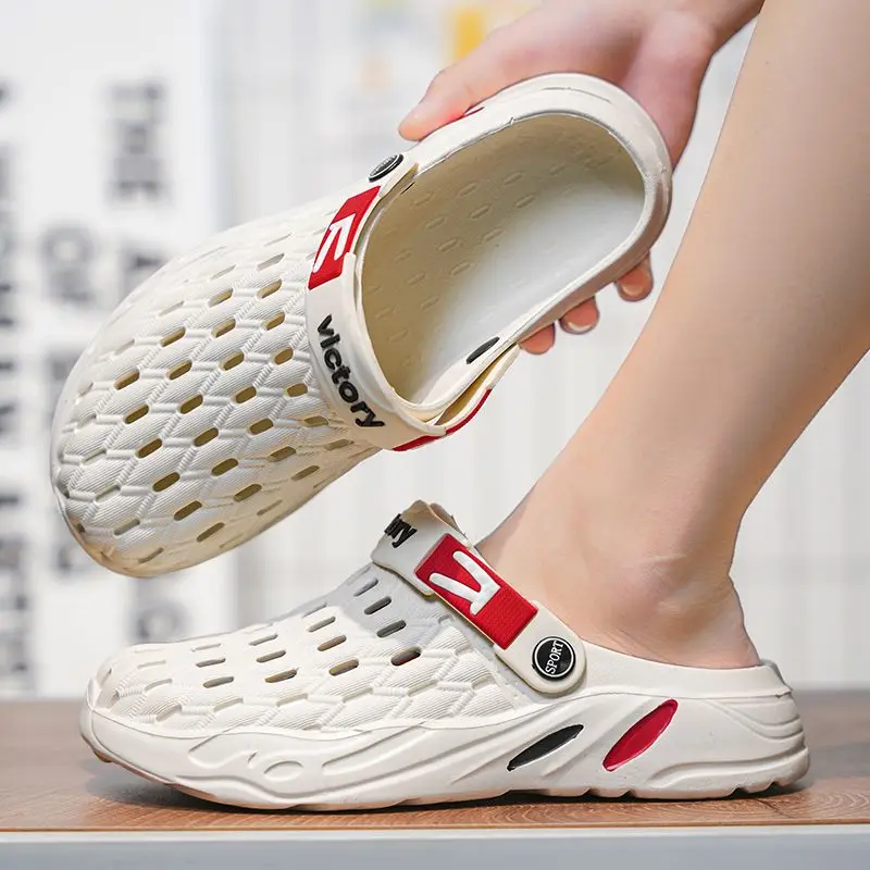 Casual Slides Eva Men's Shoe F - Men Fashion Korean Style reseña y precio