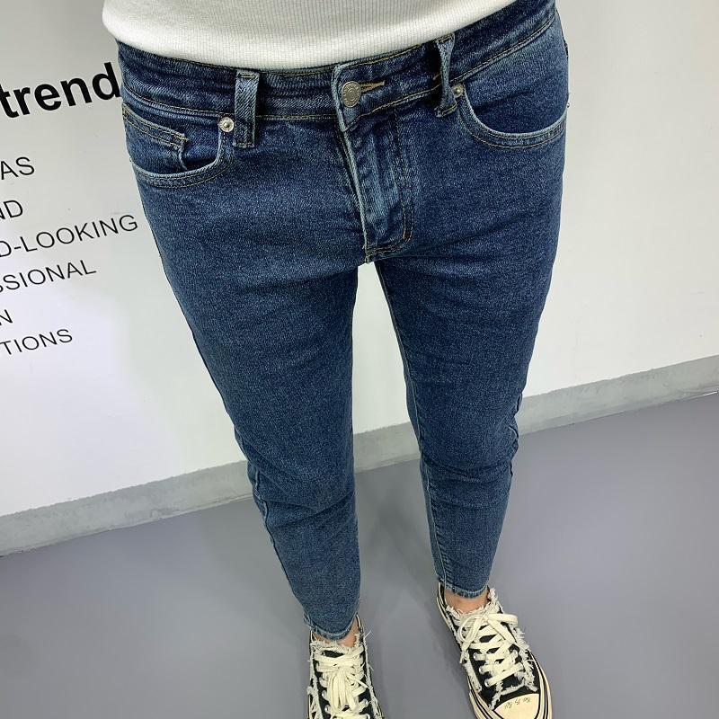 New Men's Slim Denim Jeans Cas - Skinny Jeans Ripped reseña y precio