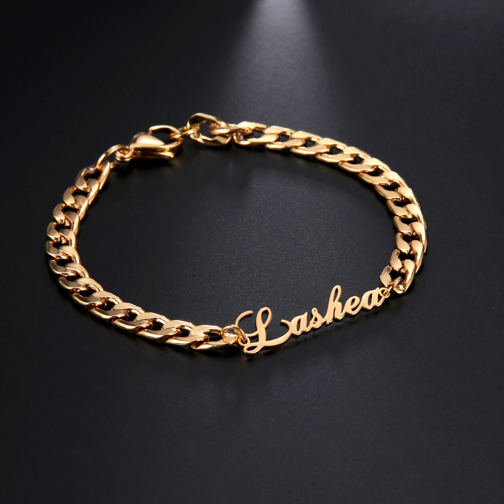 Cuban Chain Custom Name Bracel - Mens Fashion Trend 2026 reseña y precio