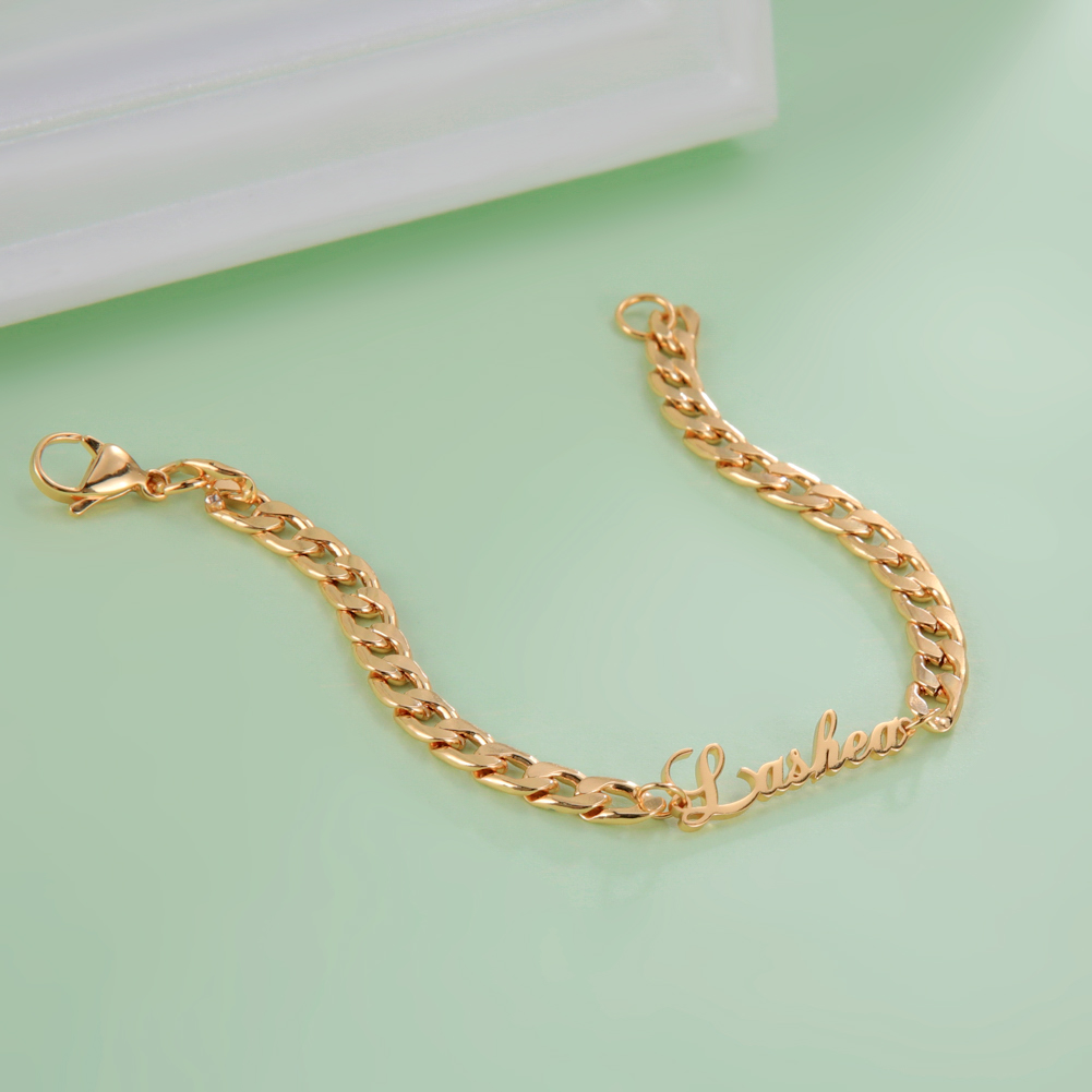 Cuban Chain Custom Name Bracel - Mens Fashion Trend 2026 reseña y precio