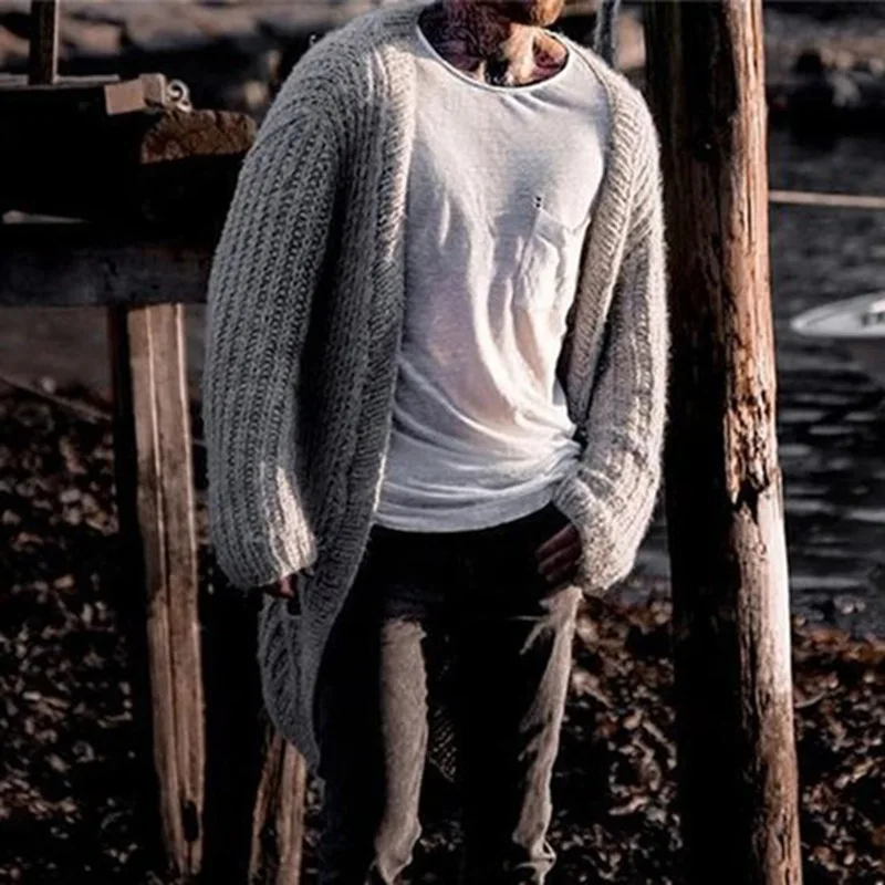 Korean-style Men's Autumn and  - Men'S Fashion V Neck Sweater reseña y precio