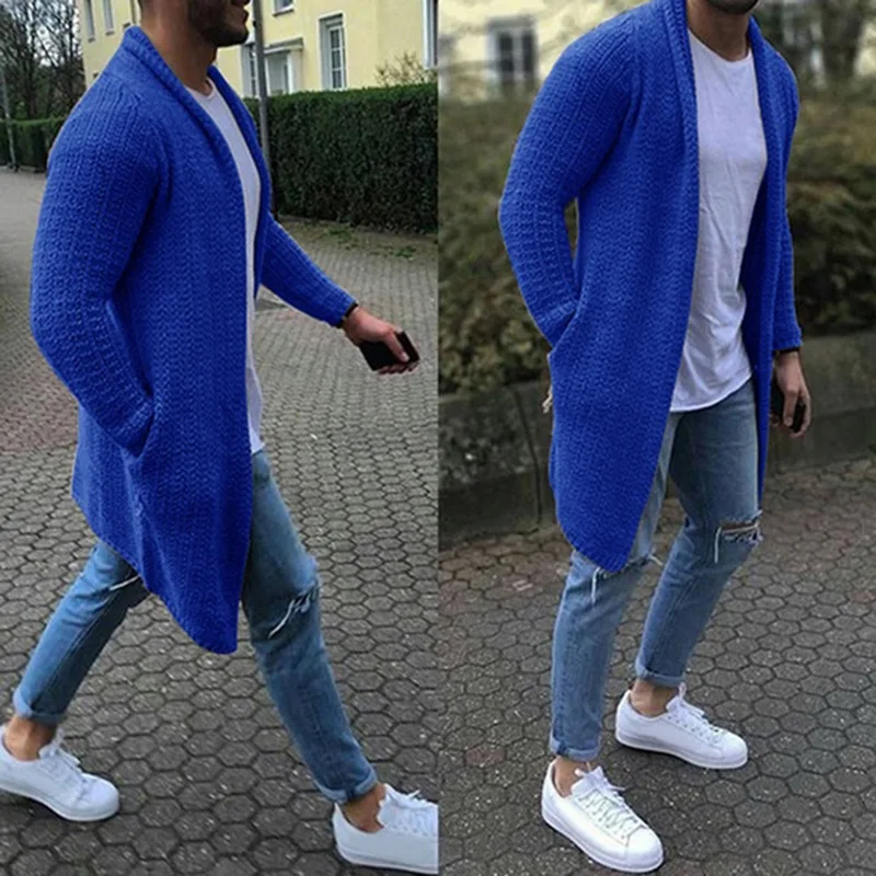 Spring Autumn Fashion Men's Sw - Men'S Fashion V Neck Sweater reseña y precio