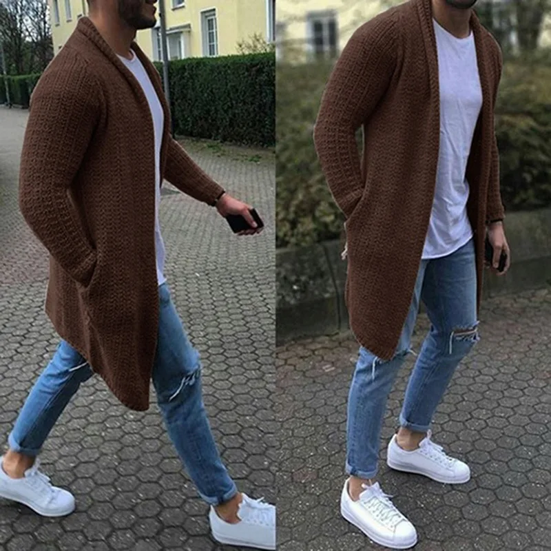 Spring Autumn Fashion Men's Sw - Men'S Fashion V Neck Sweater reseña y precio