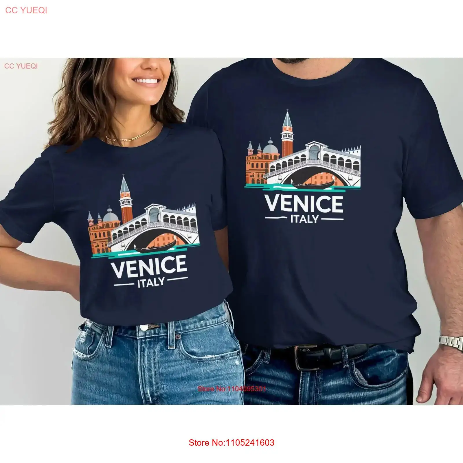 VENICE ITALY SHIRT for Her Him - Men'S Fashion Venice Italy reseña y precio