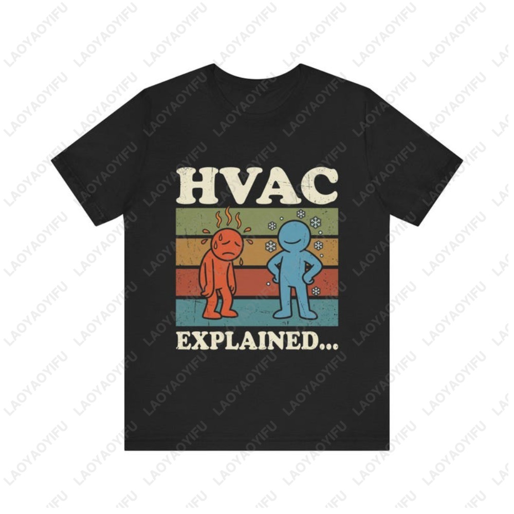 Funny HVAC Explained T Shirt G - Men'S Fashion Explained reseña y precio
