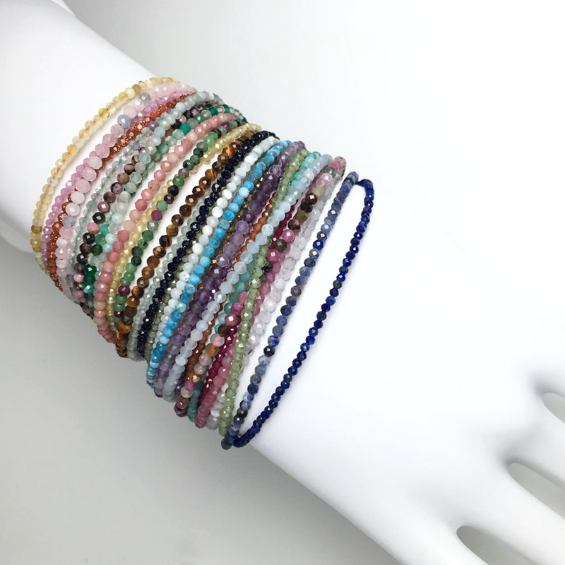 Faceted Gemstones 2-3mm beads  - Amazon Men'S Fashion reseña y precio
