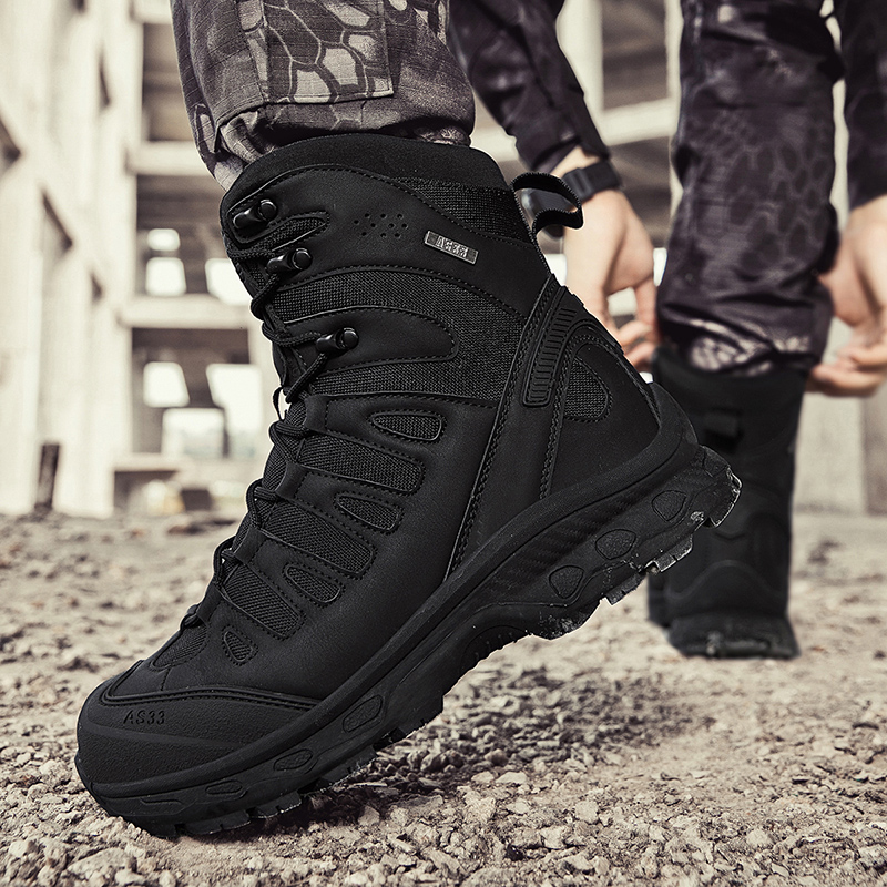 New Men Tactical Boots Militar - Men'S Fashion Hiking Boots reseña y precio