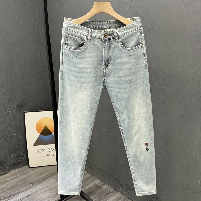 New Stylish Men's Denim Jeans  - Skinny Jeans Ripped reseña y precio