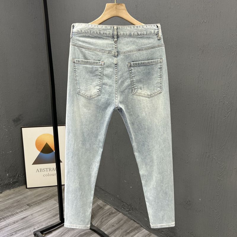New Stylish Men's Denim Jeans  - Skinny Jeans Ripped reseña y precio