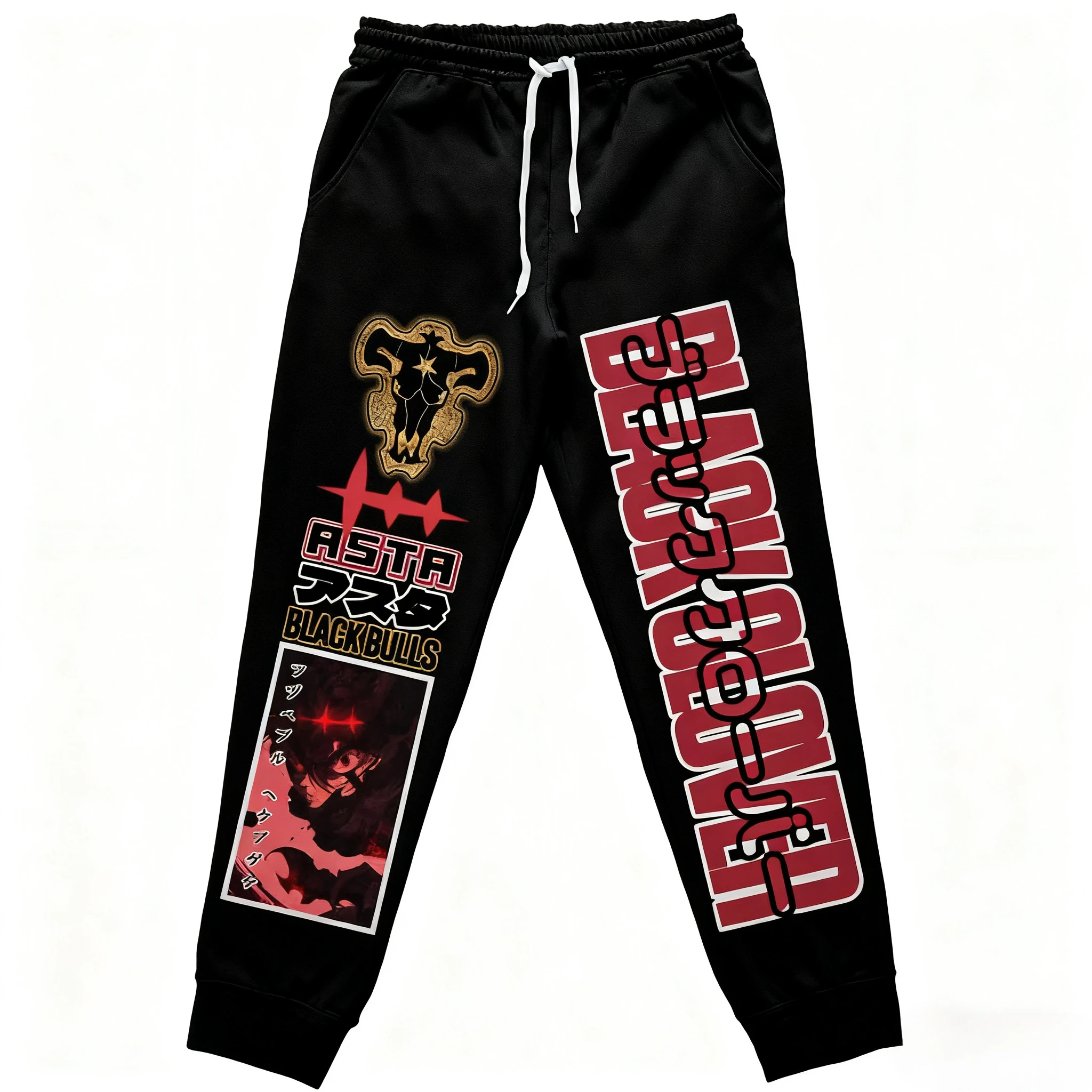 New Black Clover Anime Men Swe - Jogger Sweatpants Men reseña y precio